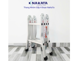 Thang Gấp 4 Khúc Chữ M Nakata VN-402