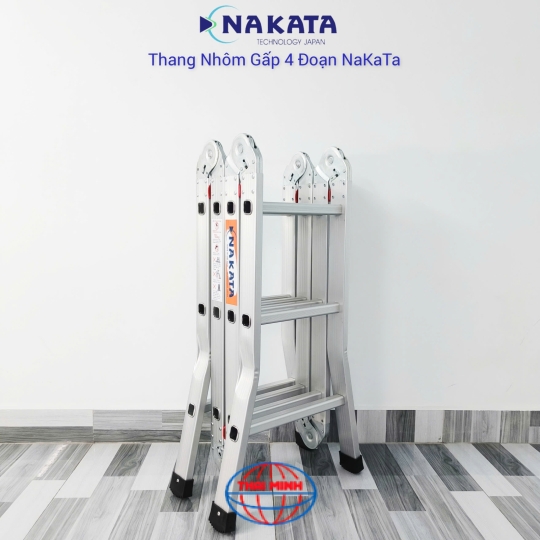 Thang Gấp 4 Khúc Chữ M Nakata VN-403