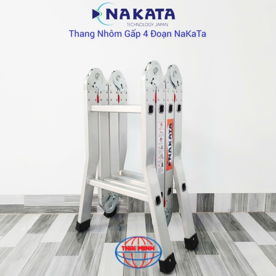 Thang Gấp 4 Khúc Chữ M Nakata VN-402