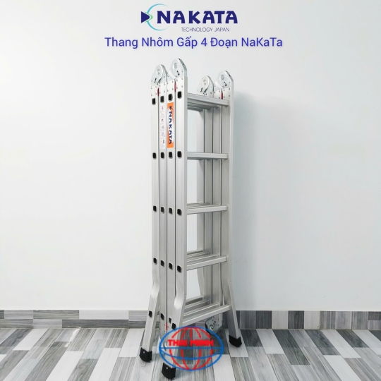Thang Gấp 4 Khúc Chữ M Nakata VN-402